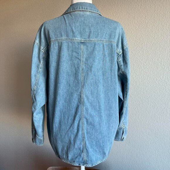 VTG 90S DKNY DENIM CHORE JACKET - Picture 3 of 7